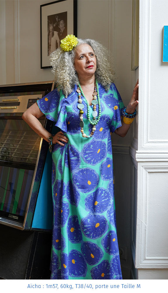 La robe contemporaine longue