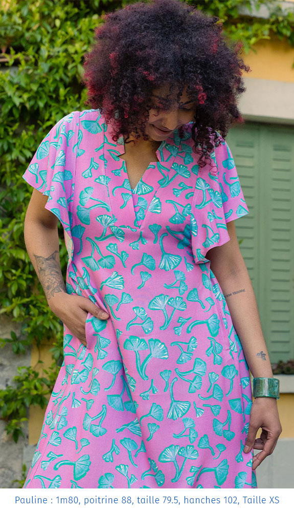 La robe contemporaine longue