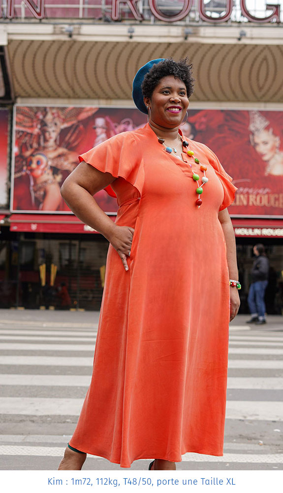 La robe contemporaine longue
