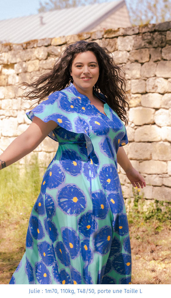 La robe contemporaine longue