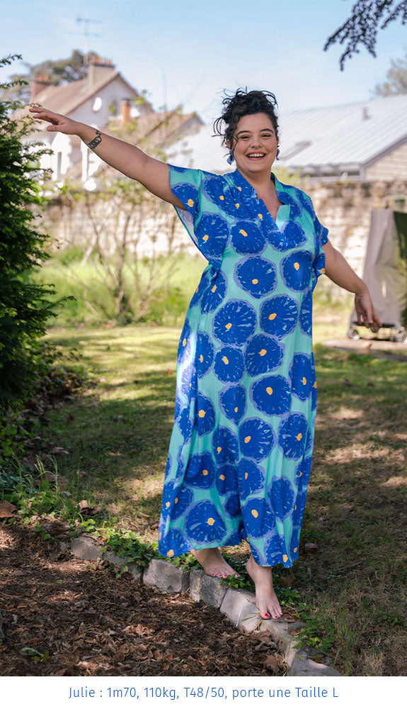La robe contemporaine longue