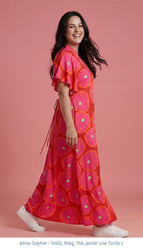 La robe contemporaine longue