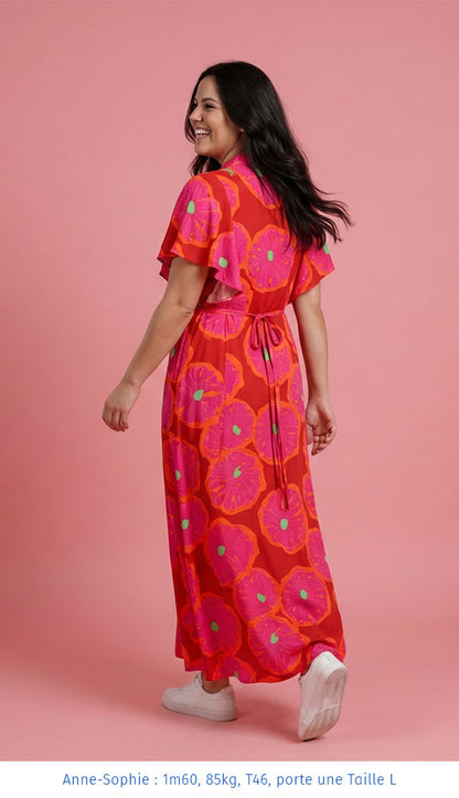 La robe contemporaine longue