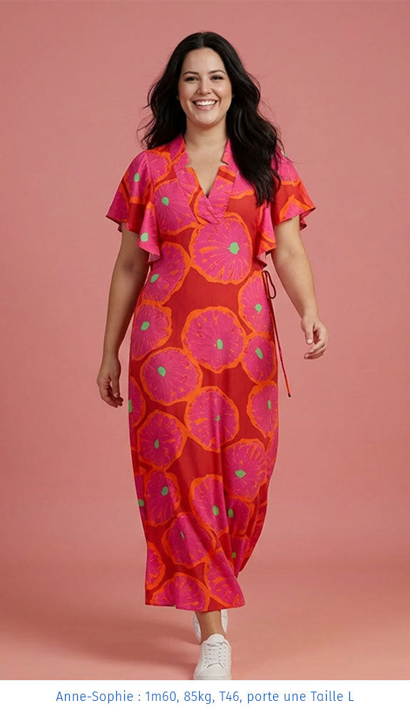 La robe contemporaine longue