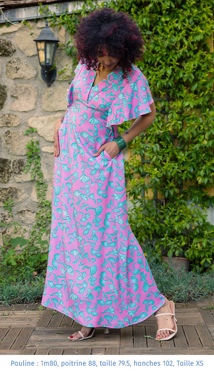 La robe contemporaine longue