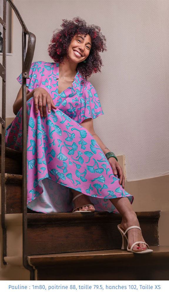 La robe contemporaine longue