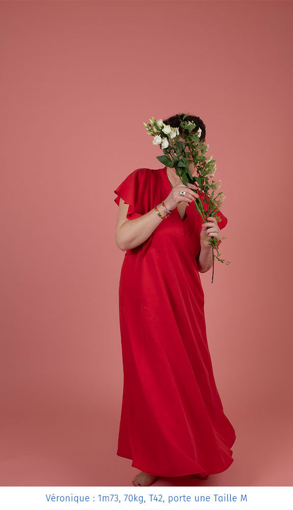 La robe contemporaine longue