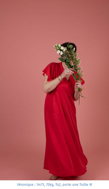 La robe contemporaine longue