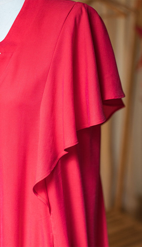 La robe contemporaine longue