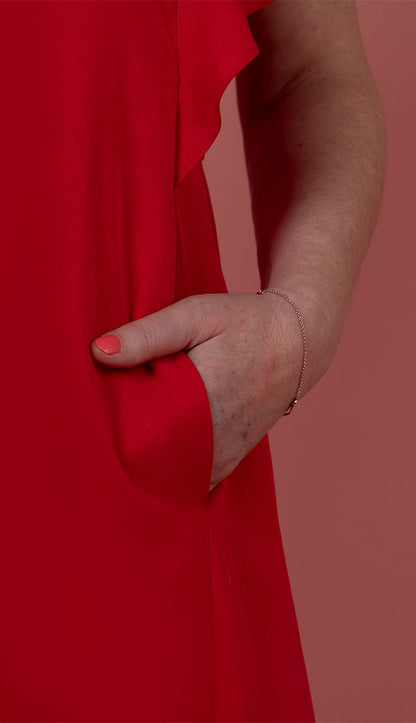 La robe contemporaine longue